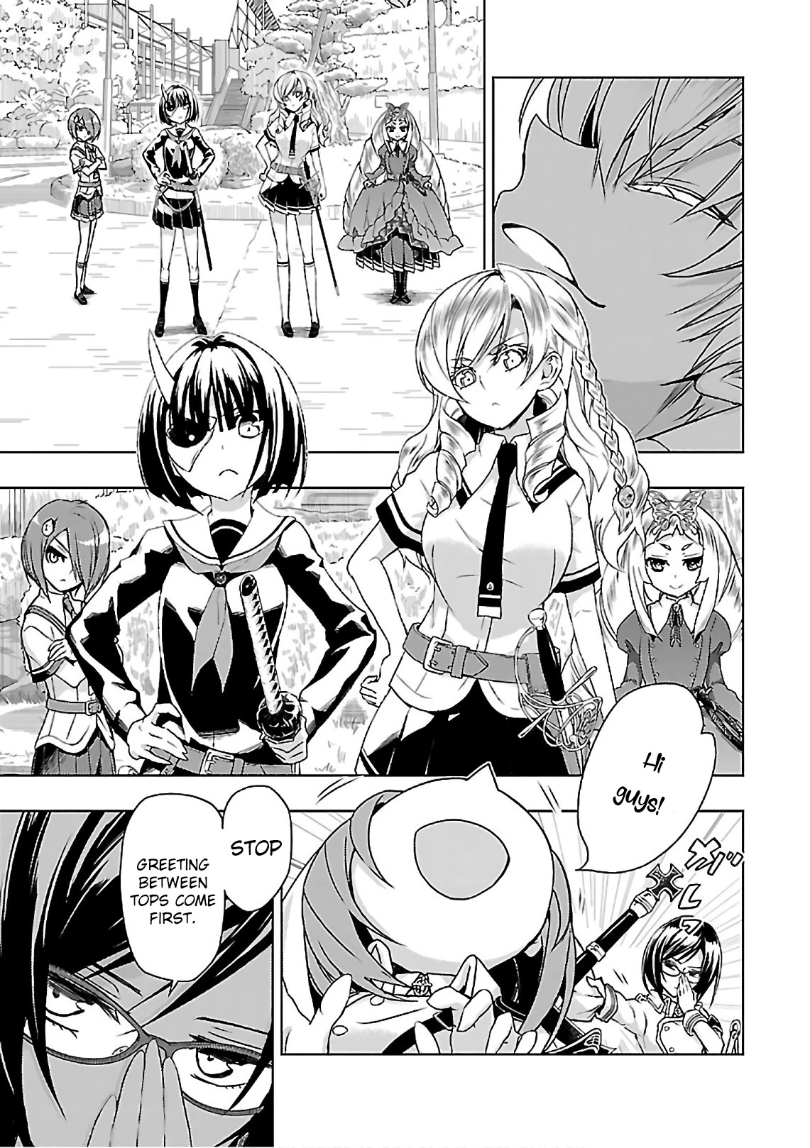Busou Shoujo Machiavellianism chapter 36 page 16