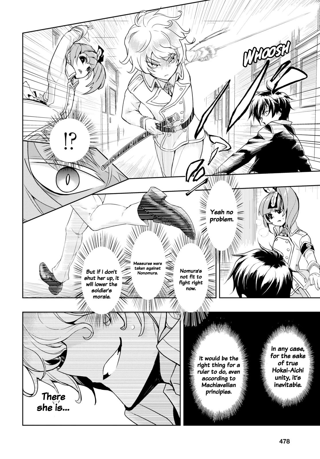 Busou Shoujo Machiavellianism chapter 53 page 9