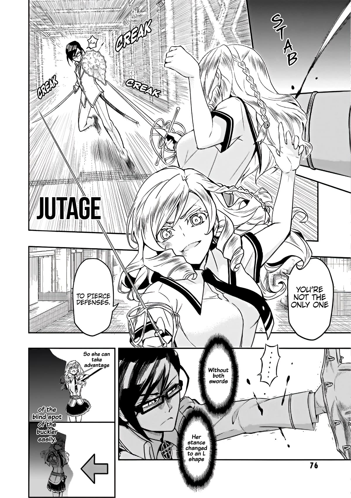 Busou Shoujo Machiavellianism chapter 56 page 14