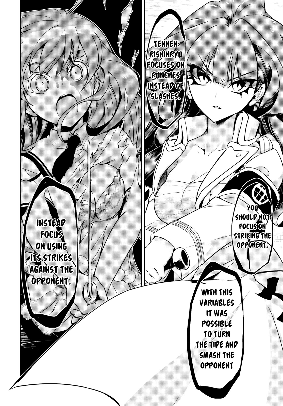 Busou Shoujo Machiavellianism chapter 59 page 8