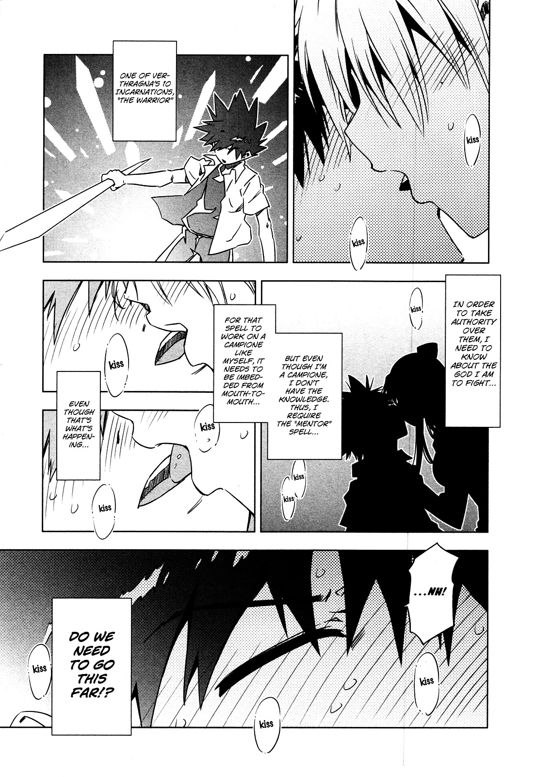 Campione! chapter 4 page 34