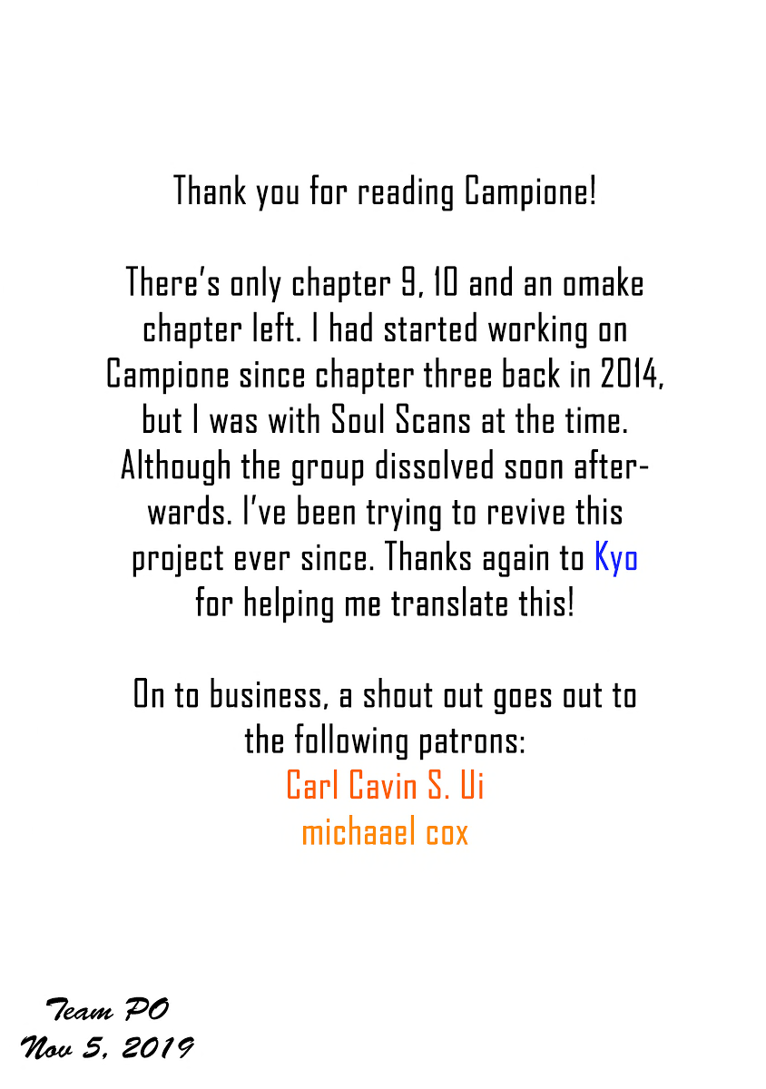 Campione! chapter 8 page 53