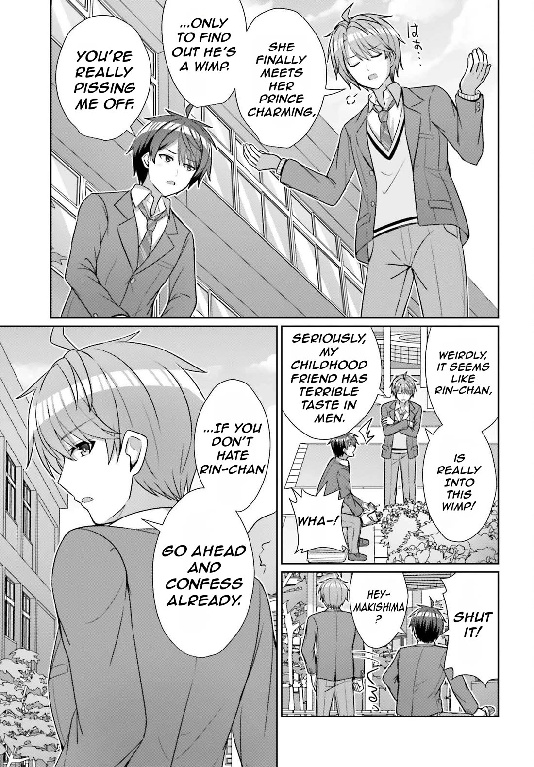 Can a Boy and Girl Friendship Hold Up? (No, It Can't) chapter 18 page 12