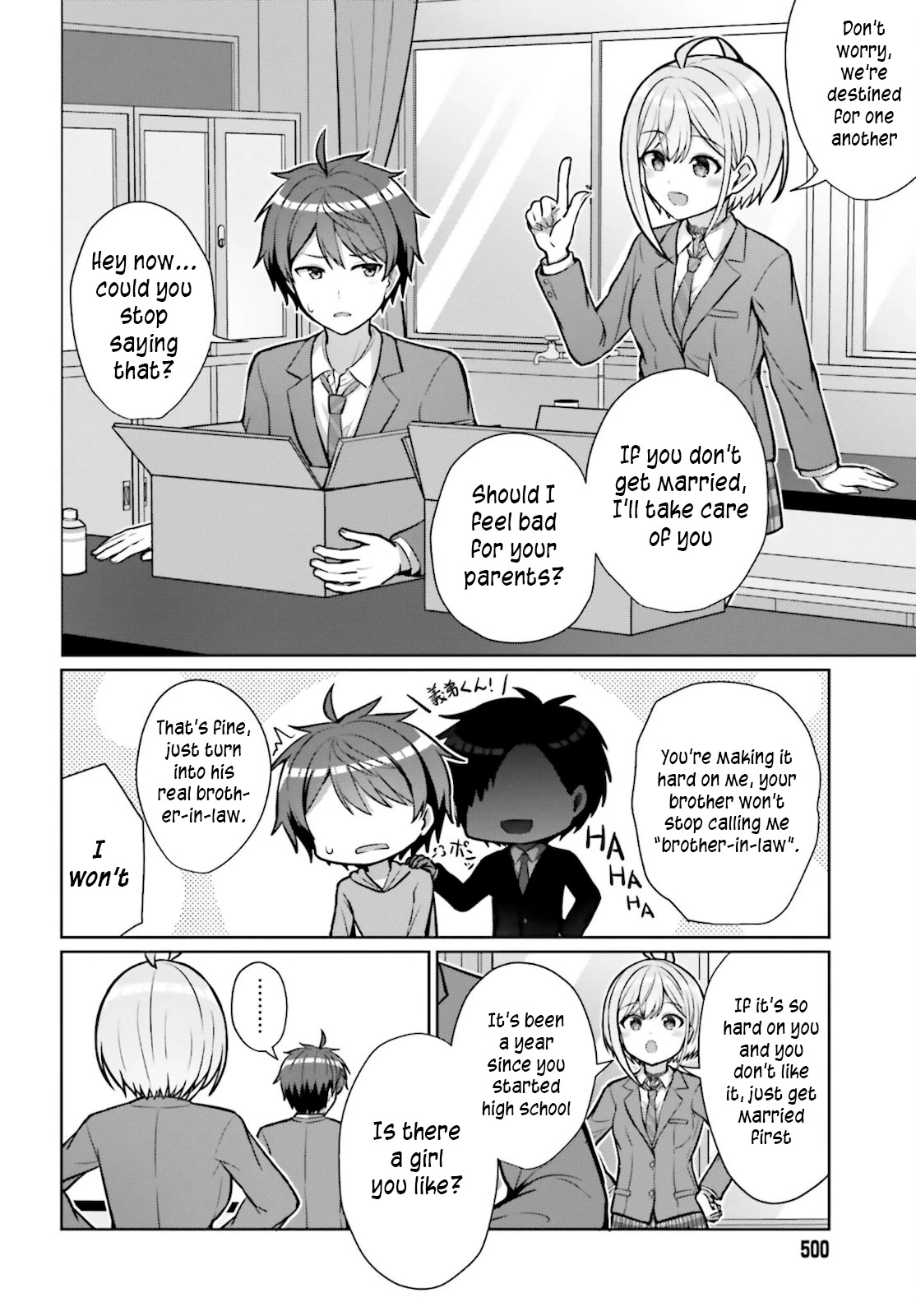 Can a Boy and Girl Friendship Hold Up? (No, It Can't) chapter 2 page 18