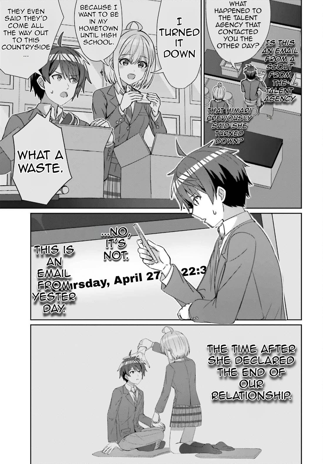 Can a Boy and Girl Friendship Hold Up? (No, It Can't) chapter 23 page 17