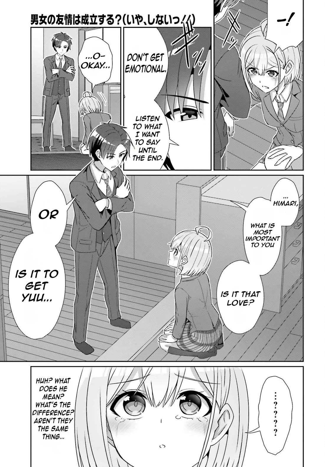 Can a Boy and Girl Friendship Hold Up? (No, It Can't) chapter 28 page 28