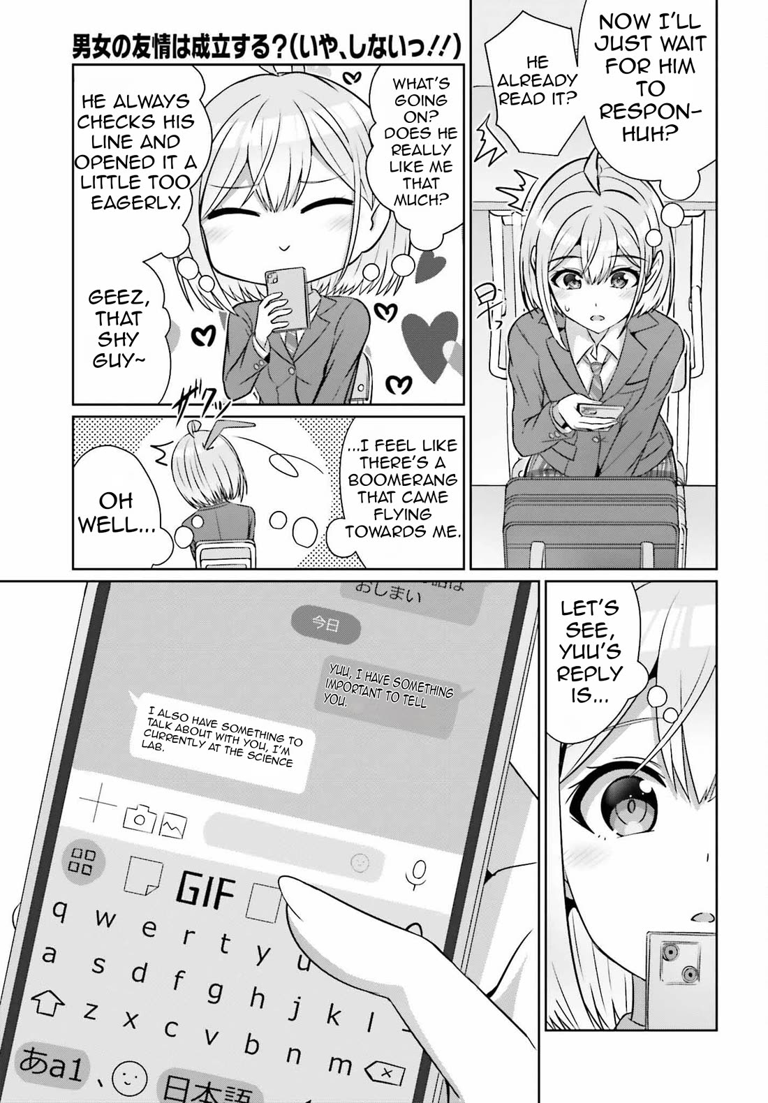 Can a Boy and Girl Friendship Hold Up? (No, It Can't) chapter 29 page 8