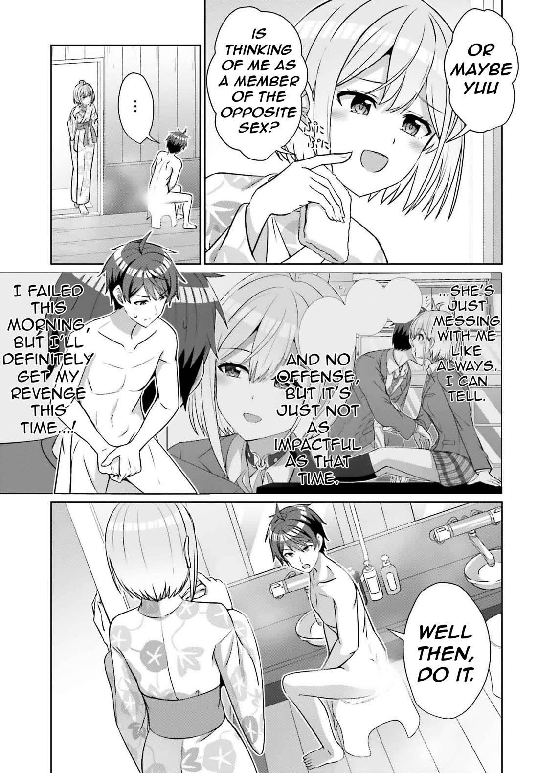 Can a Boy and Girl Friendship Hold Up? (No, It Can't) chapter 35 page 28