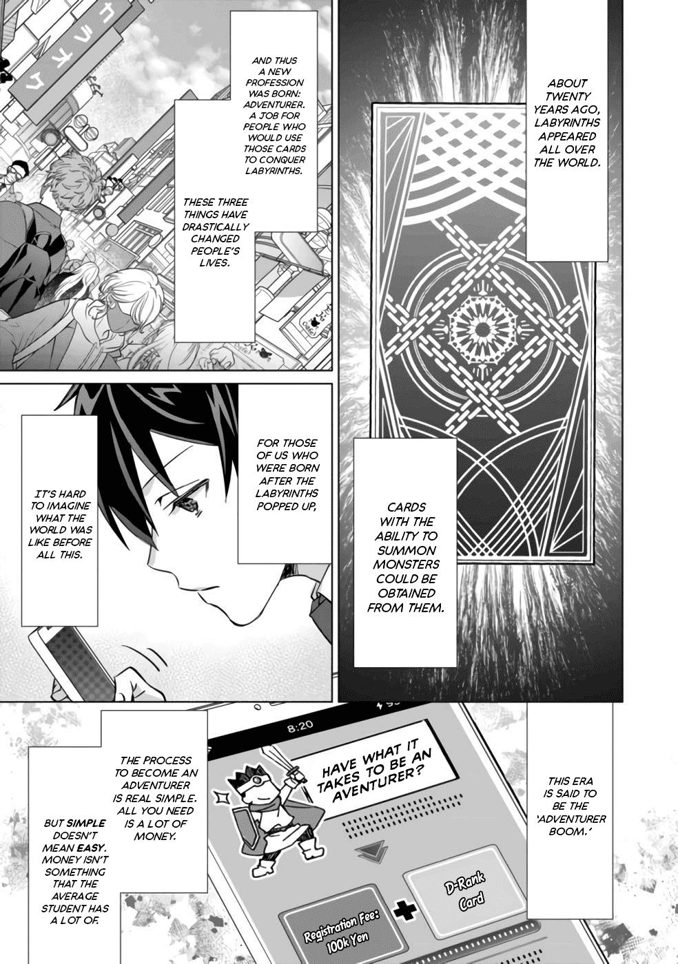 Can Even a Mob High Schooler Like Me Be a Normie If I Become an Adventurer? chapter 1 page 18