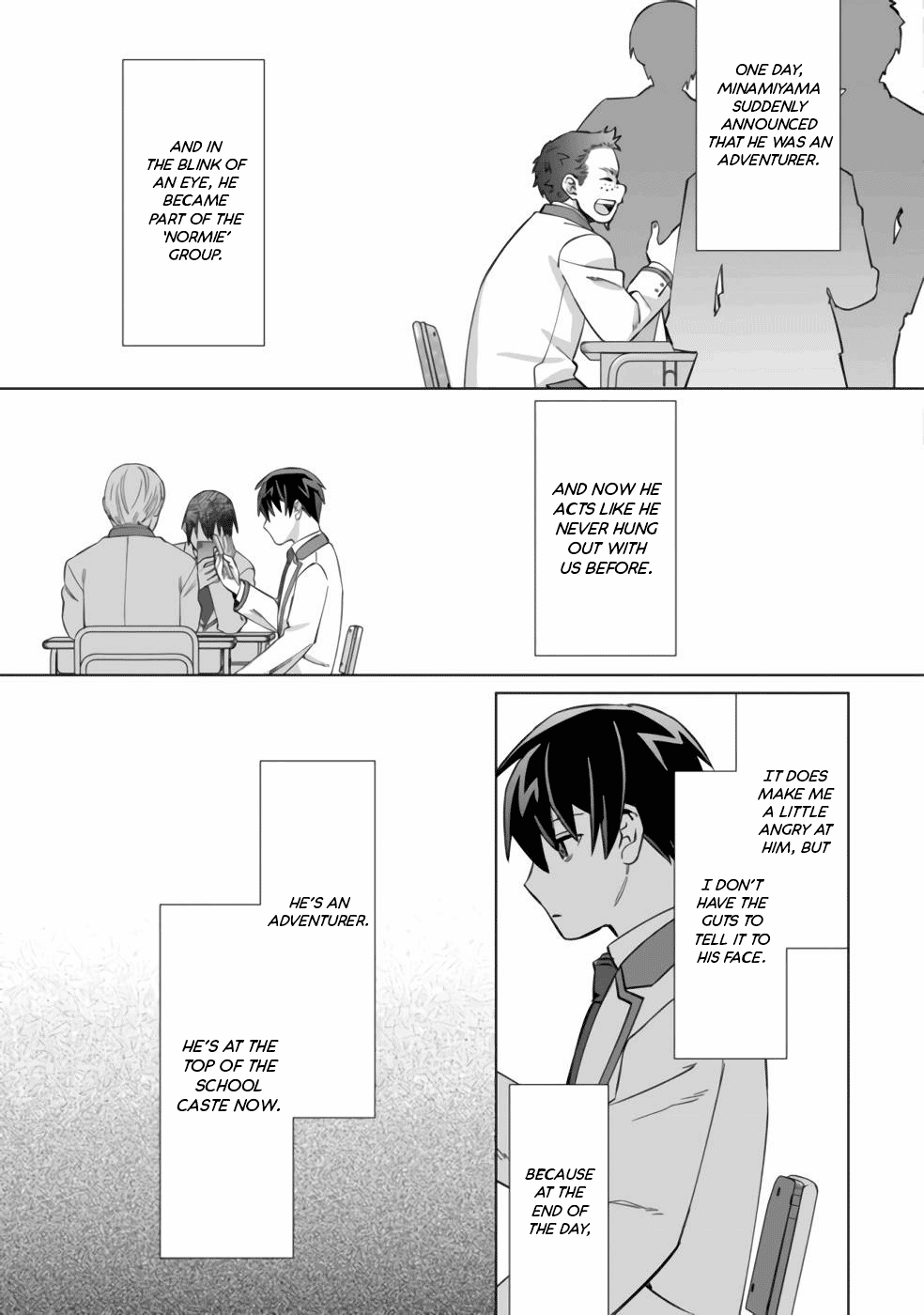 Can Even a Mob High Schooler Like Me Be a Normie If I Become an Adventurer? chapter 1 page 20