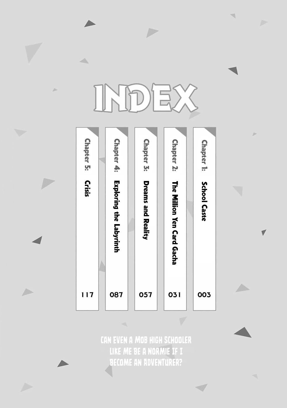 Can Even a Mob High Schooler Like Me Be a Normie If I Become an Adventurer? chapter 1 page 3