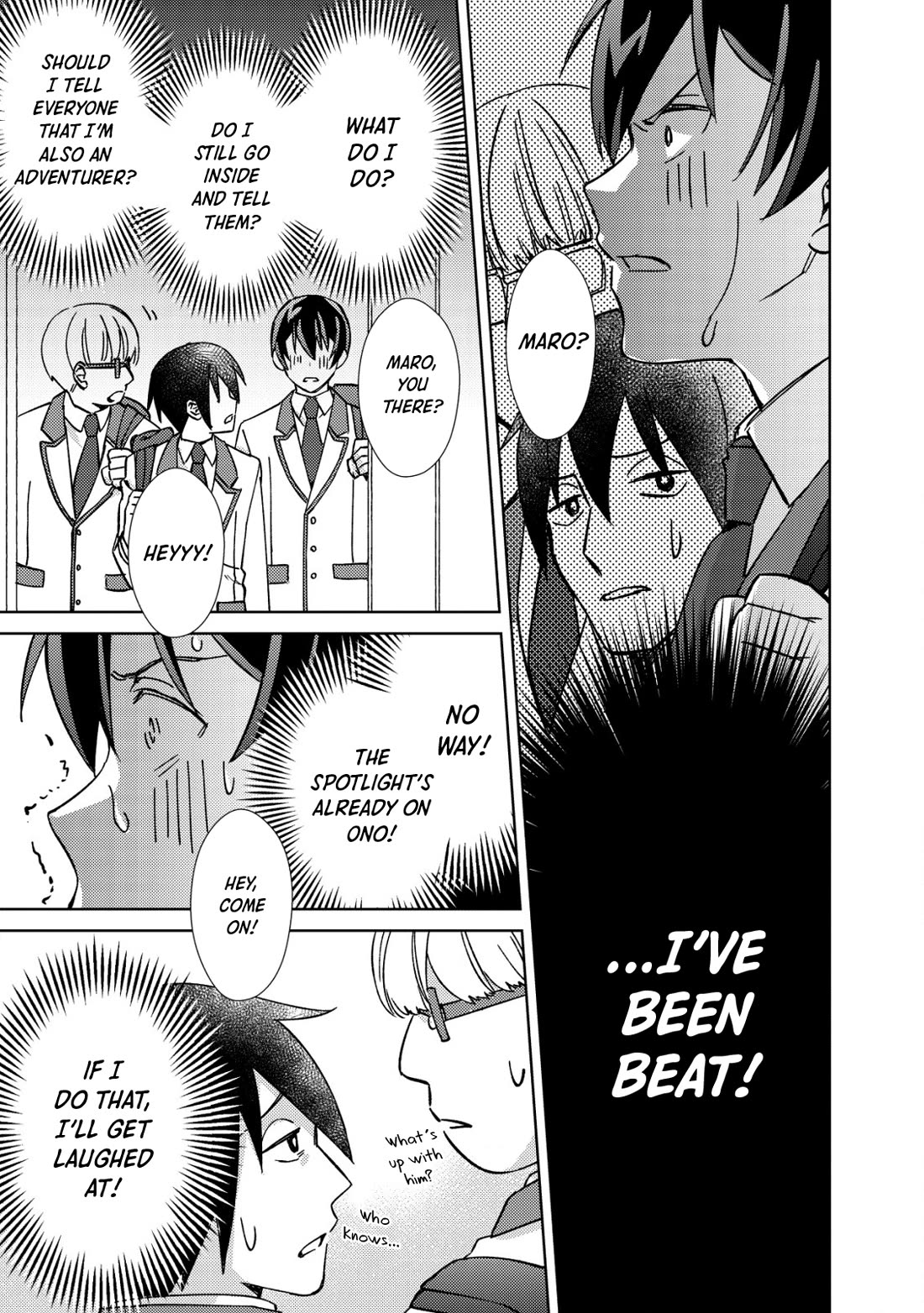 Can Even a Mob High Schooler Like Me Be a Normie If I Become an Adventurer? chapter 3 page 7