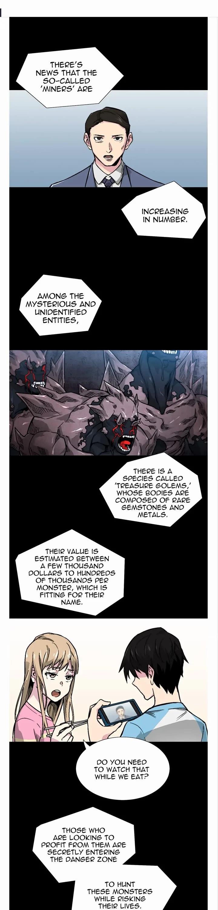 Capture the Golem and Escape Poverty chapter 5 page 1