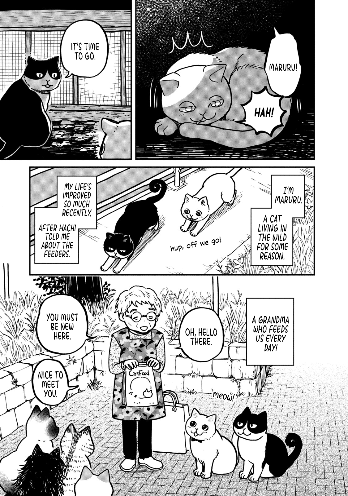 Cat Partners: Maruru and Hachi chapter 2 page 4