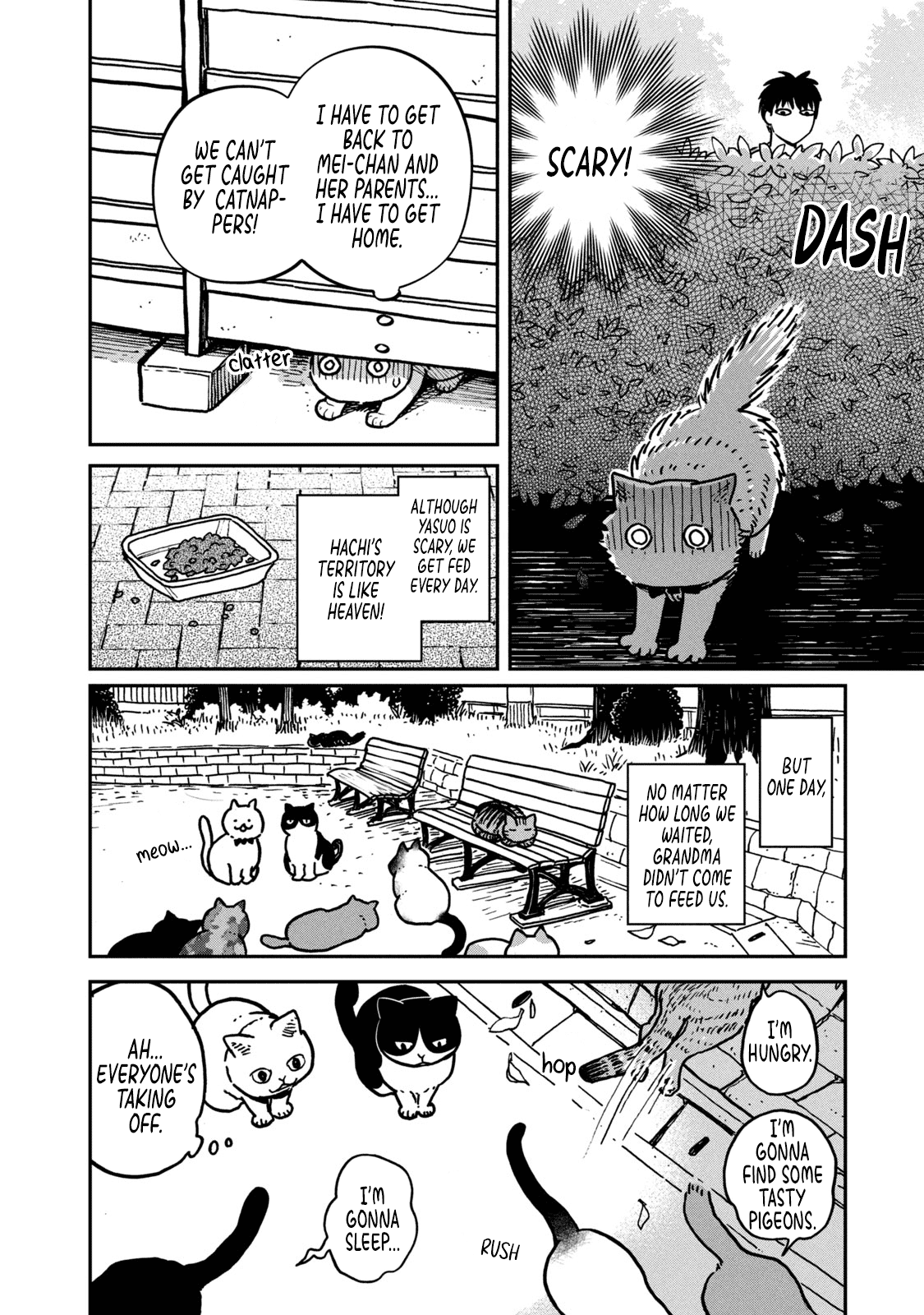 Cat Partners: Maruru and Hachi chapter 2 page 9