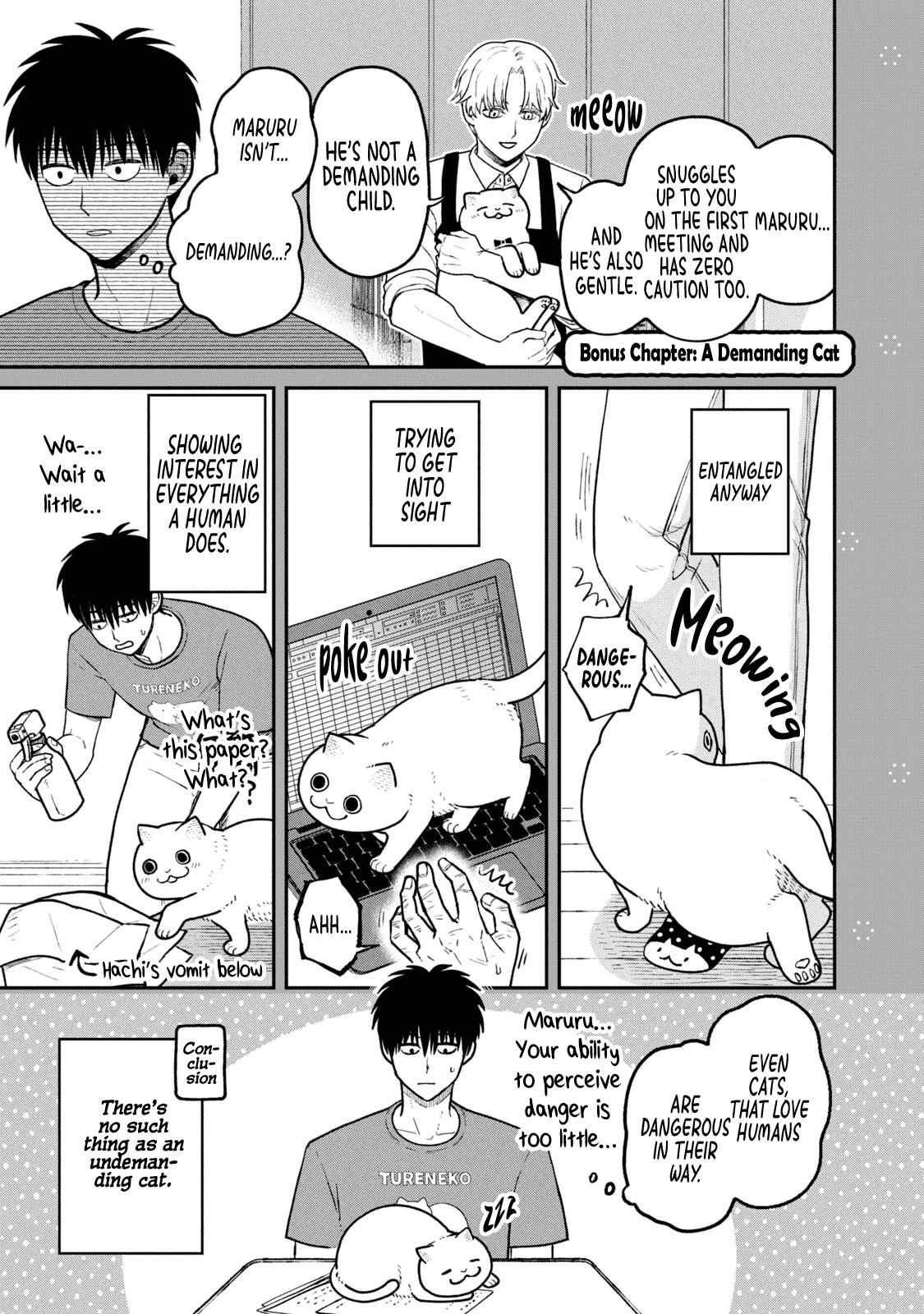 Cat Partners: Maruru and Hachi chapter 21.2 page 1