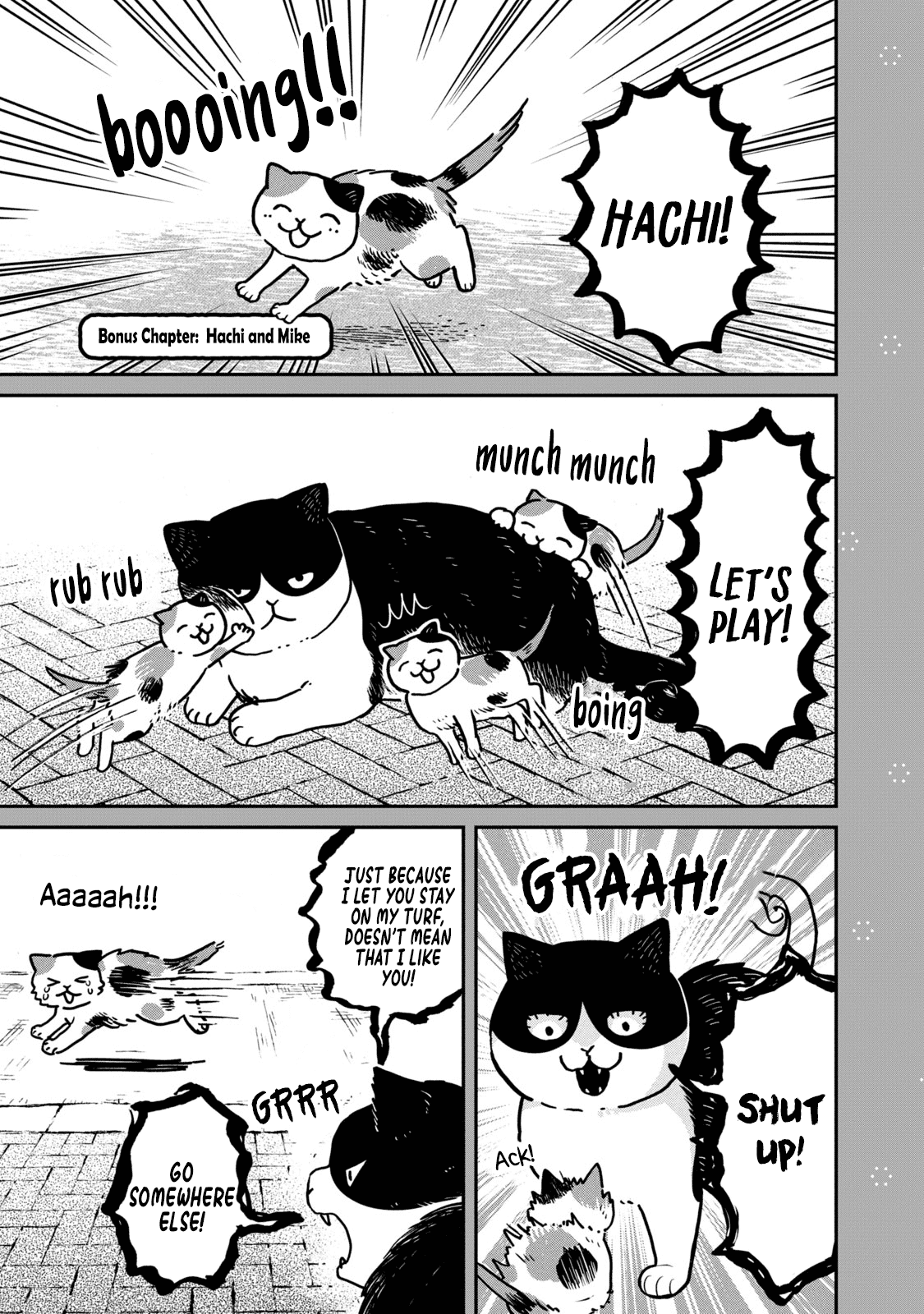 Cat Partners: Maruru and Hachi chapter 3.2 page 1