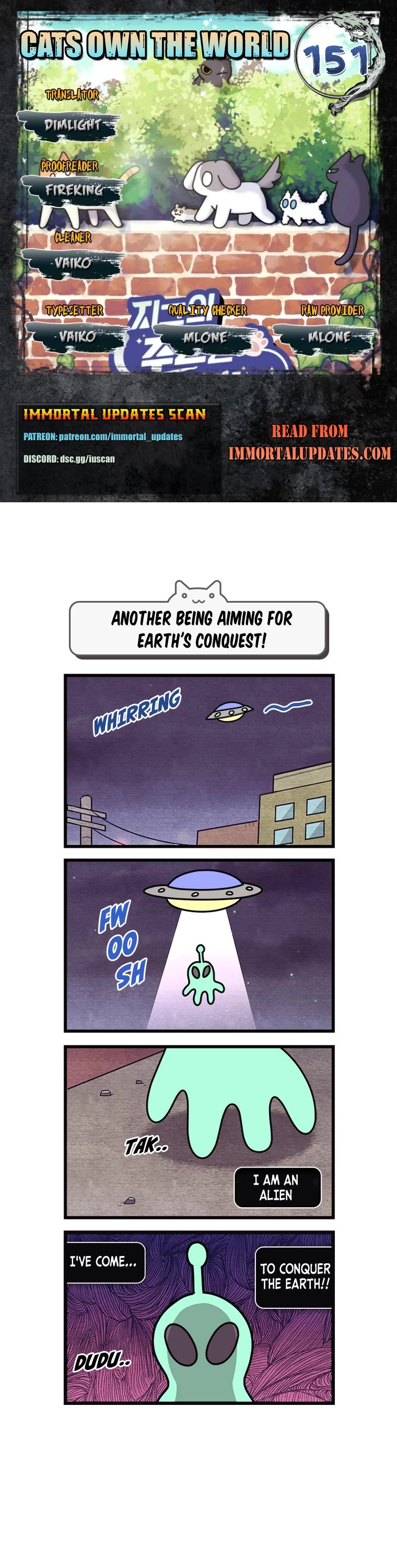 Cats Own the World chapter 151 page 1