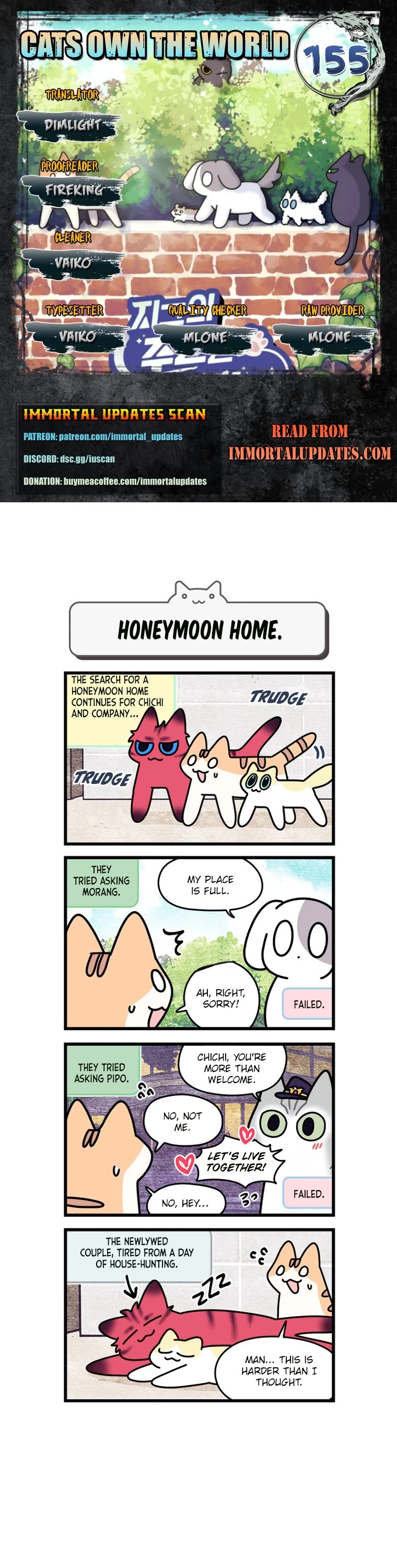 Cats Own the World chapter 155 page 1