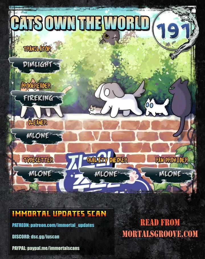 Cats Own the World chapter 191 page 1