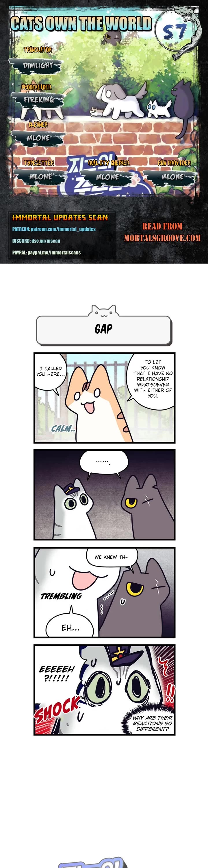Cats Own the World chapter 206 page 1