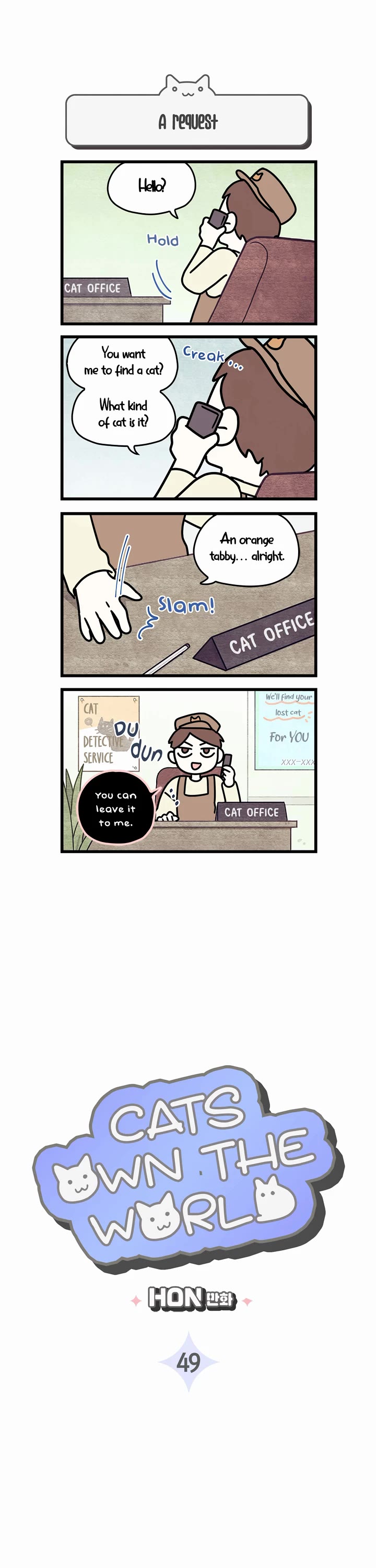 Cats Own the World chapter 49 page 1