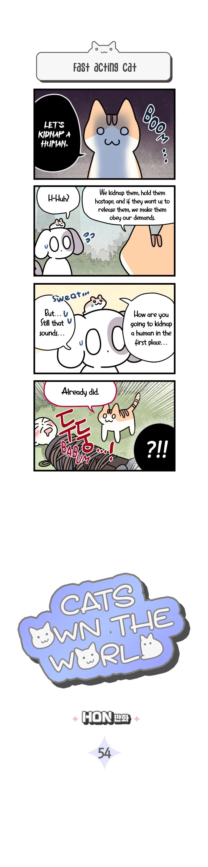 Cats Own the World chapter 54 page 1