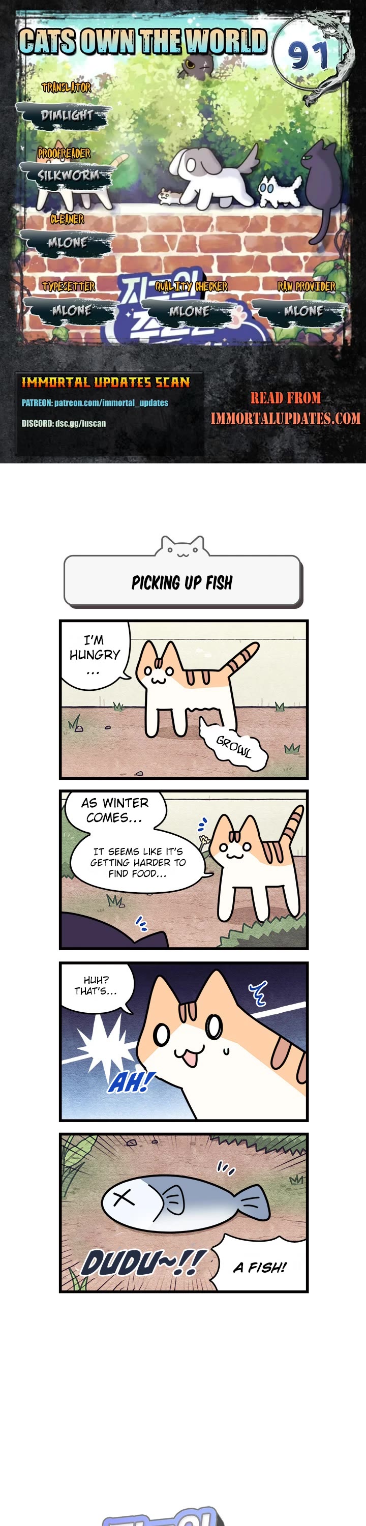 Cats Own the World chapter 91 page 1
