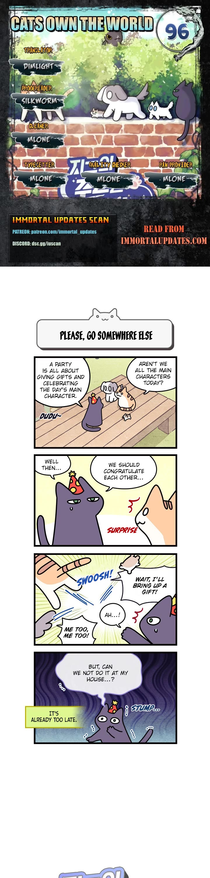 Cats Own the World chapter 96 page 1