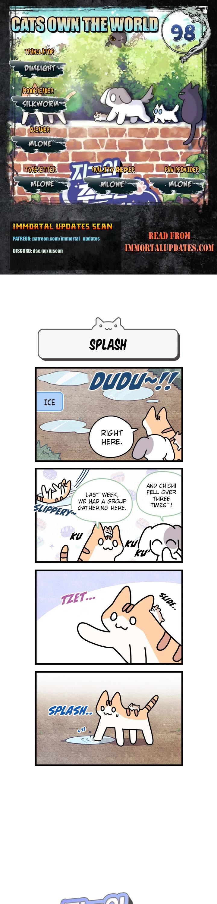 Cats Own the World chapter 98 page 1