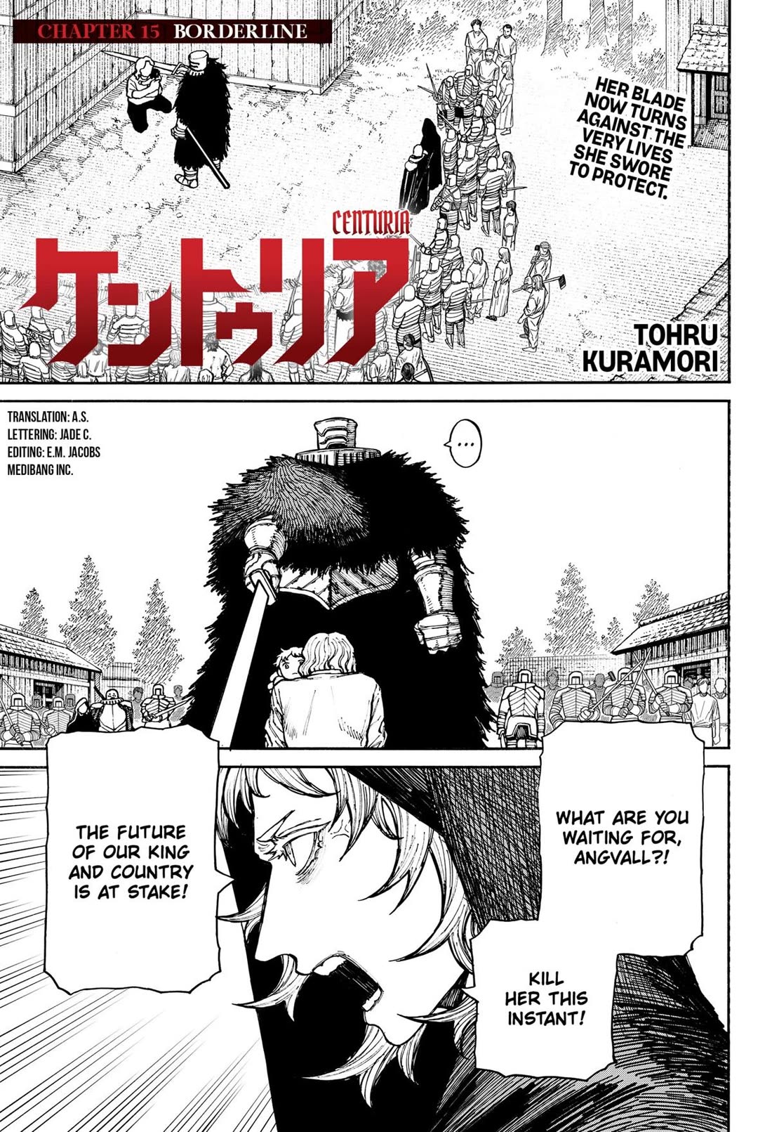 Centuria chapter 15 page 1