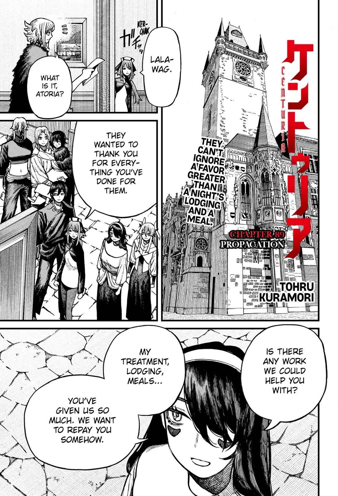 Centuria chapter 89 page 1