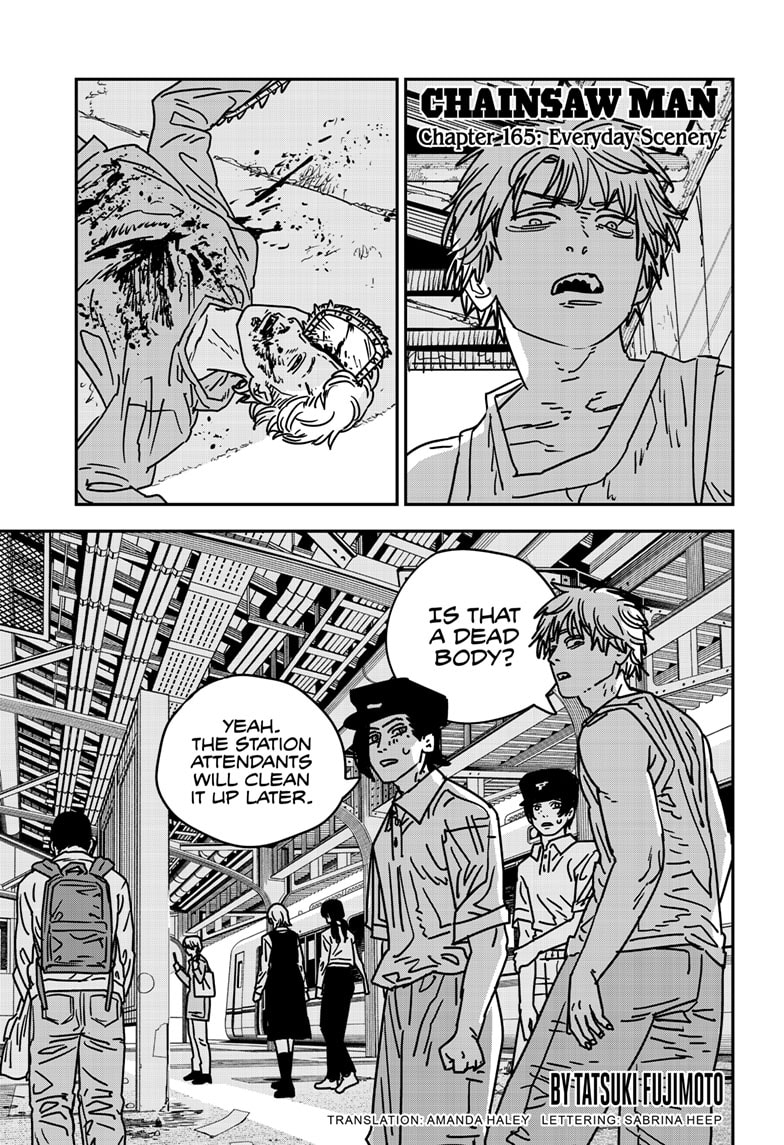 Chainsaw man chapter 165 page 1