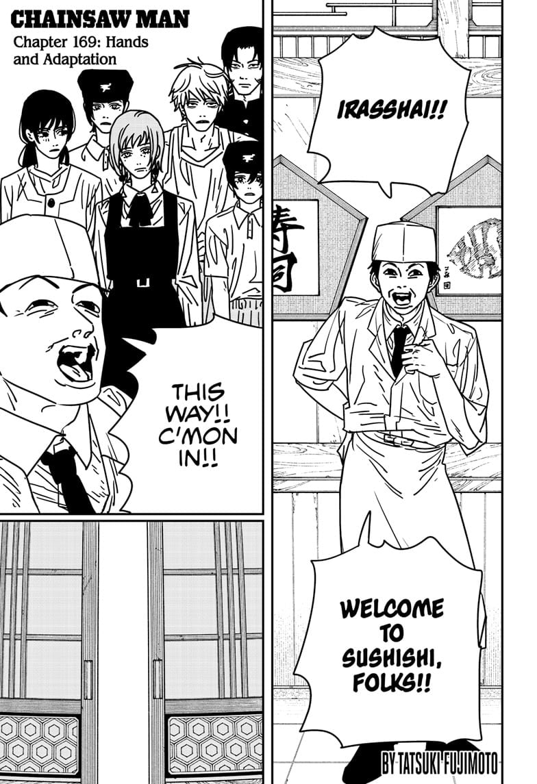 Chainsaw man chapter 169 page 1