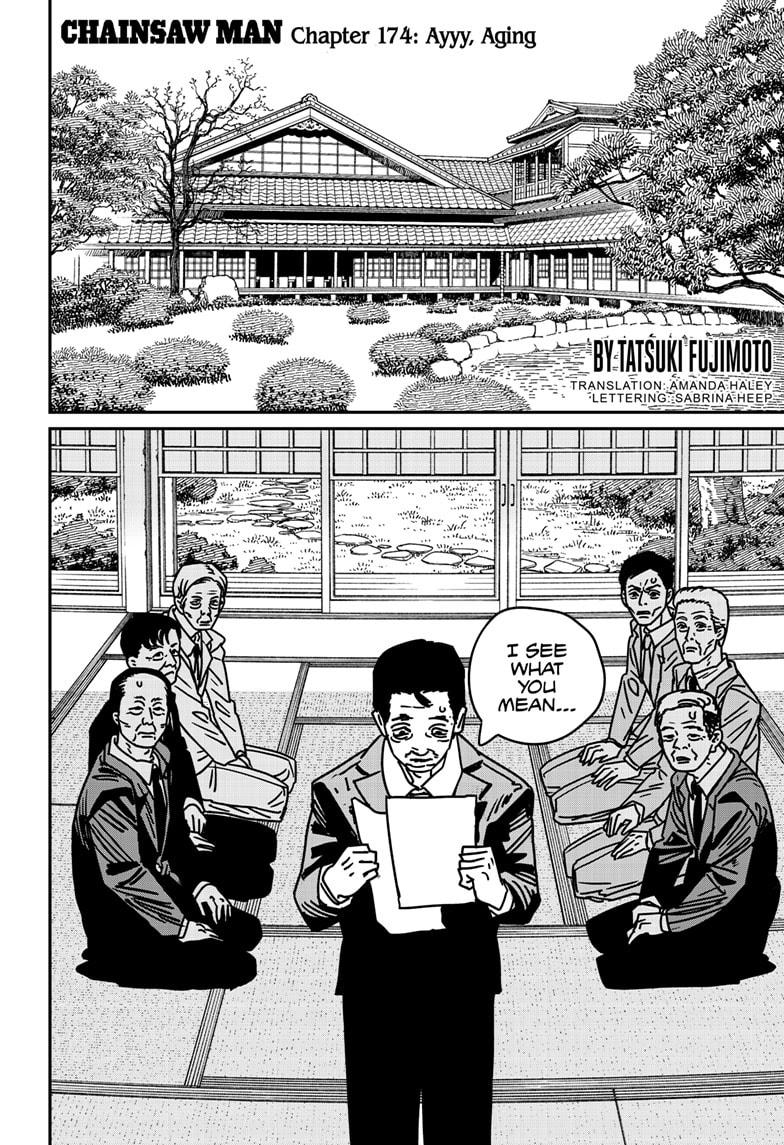 Chainsaw man chapter 174 page 1