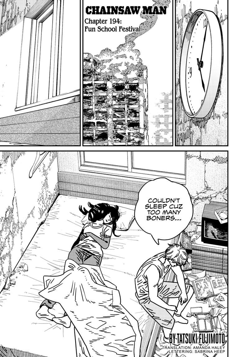 Chainsaw man chapter 194 page 1