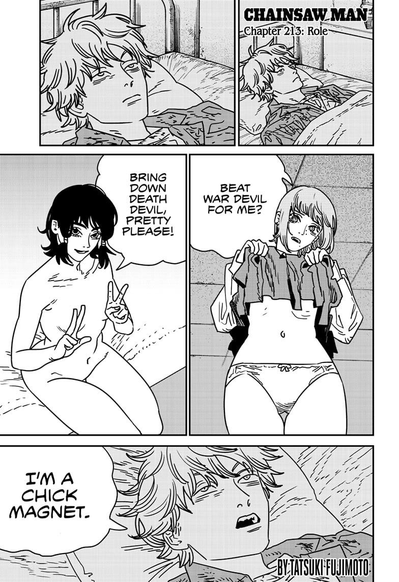 Chainsaw man chapter 213 page 1