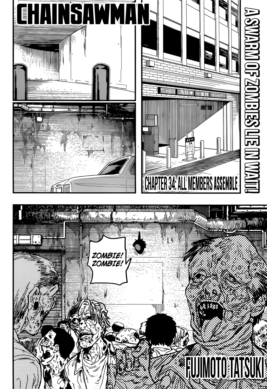 Chainsaw man chapter 34 page 2