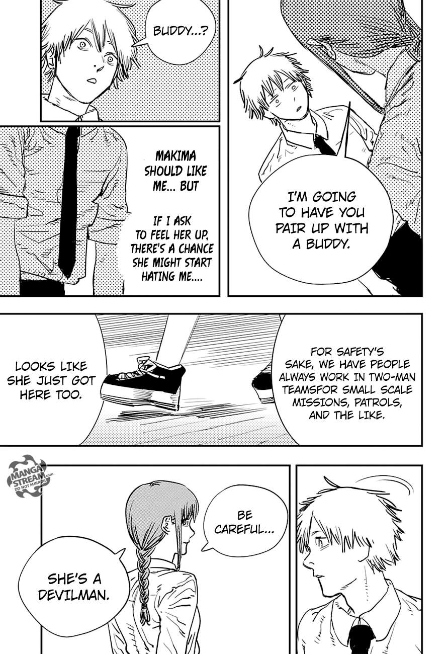 Chainsaw man chapter 4 page 17