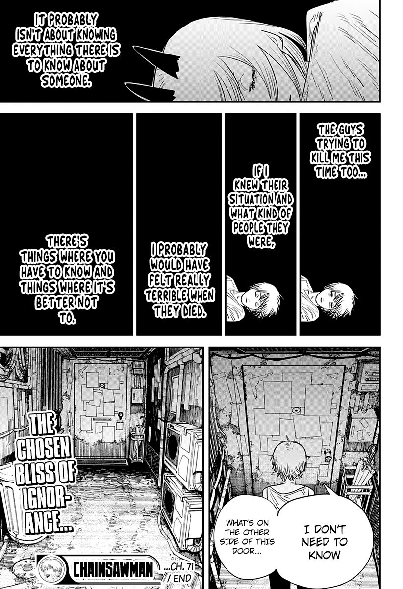 Chainsaw man chapter 71 page 21