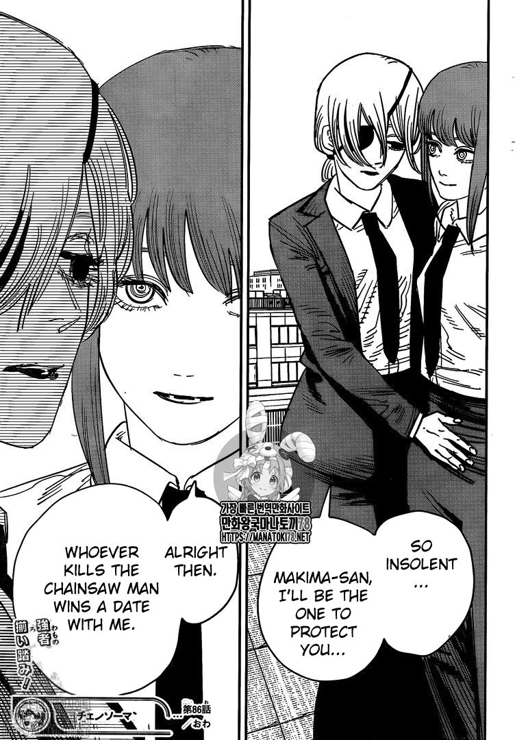 Chainsaw man chapter 86 page 18
