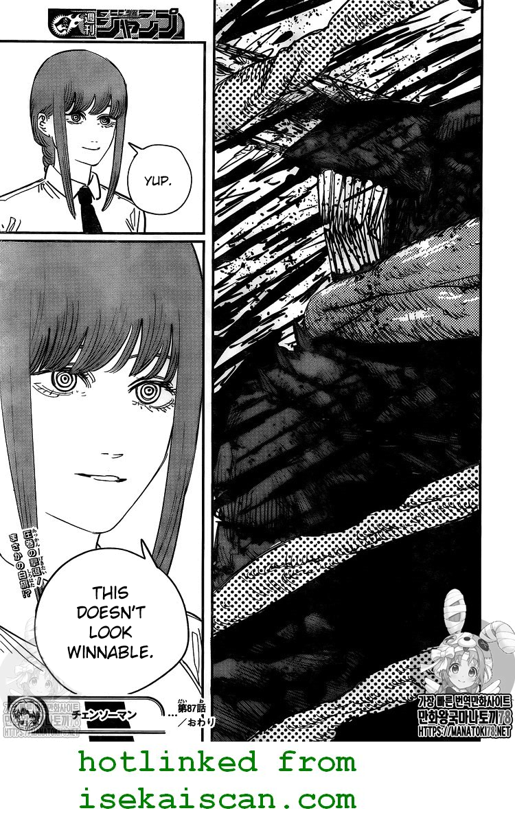 Chainsaw man chapter 87 page 15