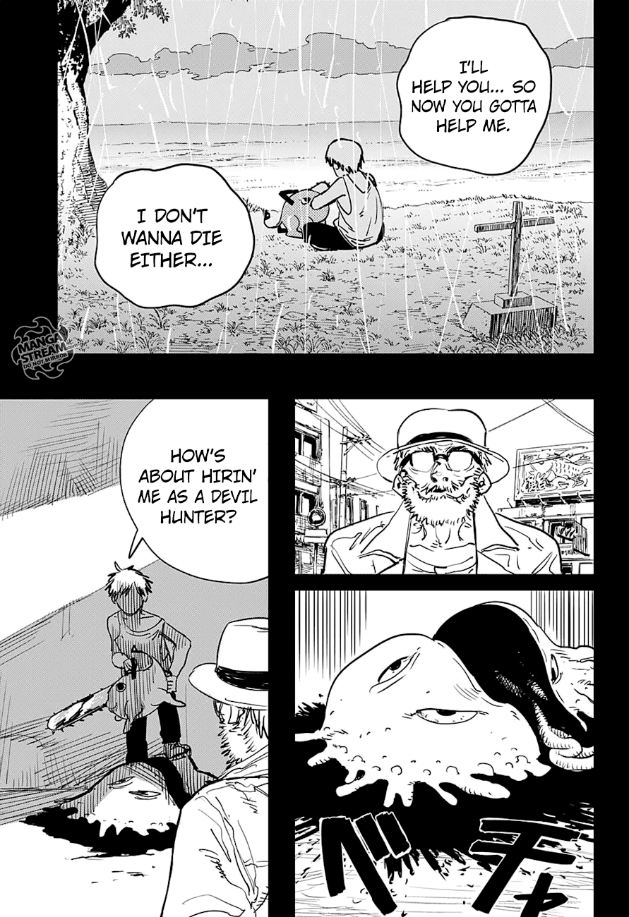 Chainsaw man chapter 1 page 14