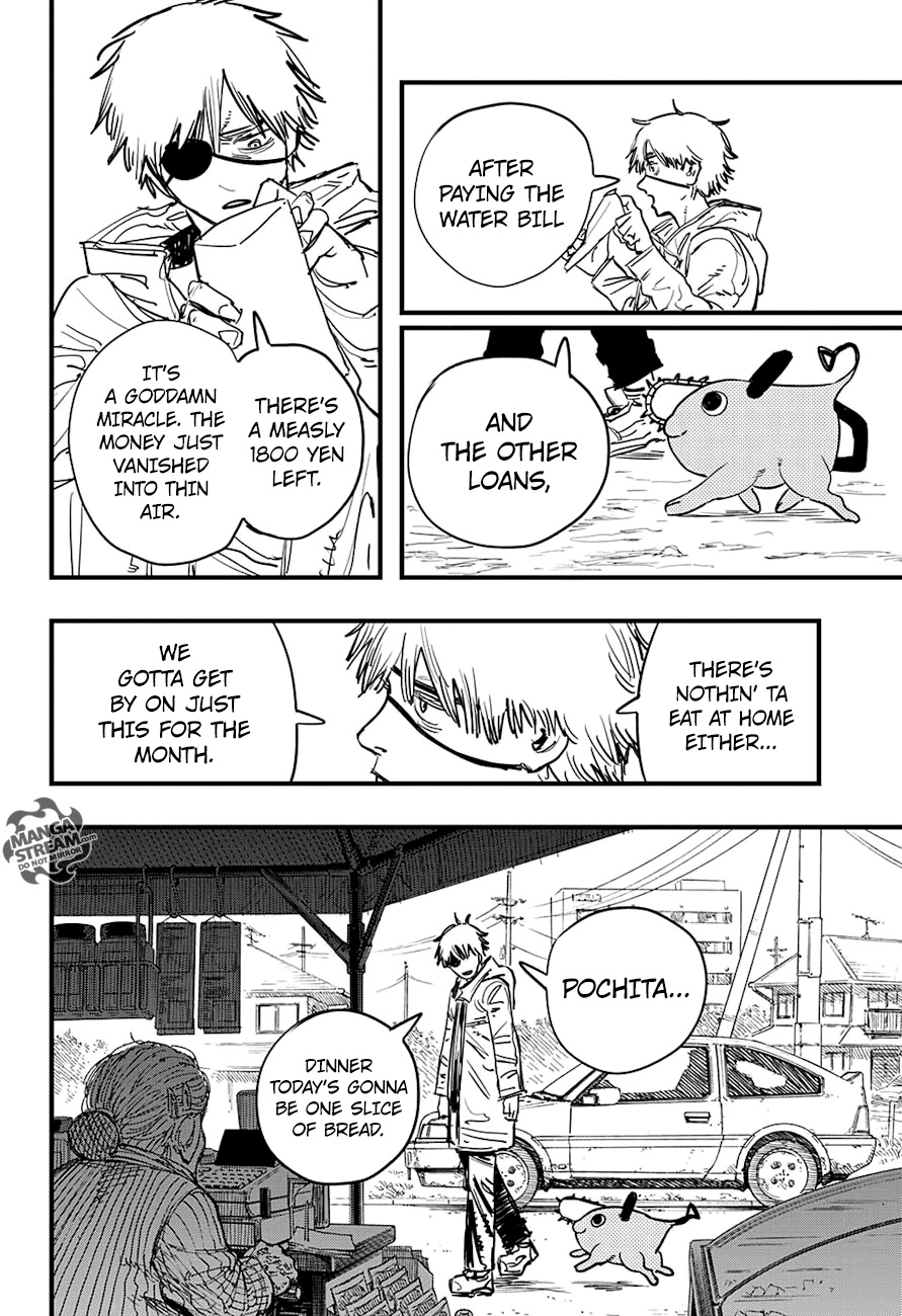 Chainsaw man chapter 1 page 5