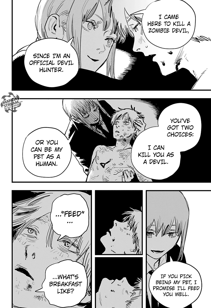 Chainsaw man chapter 1 page 51