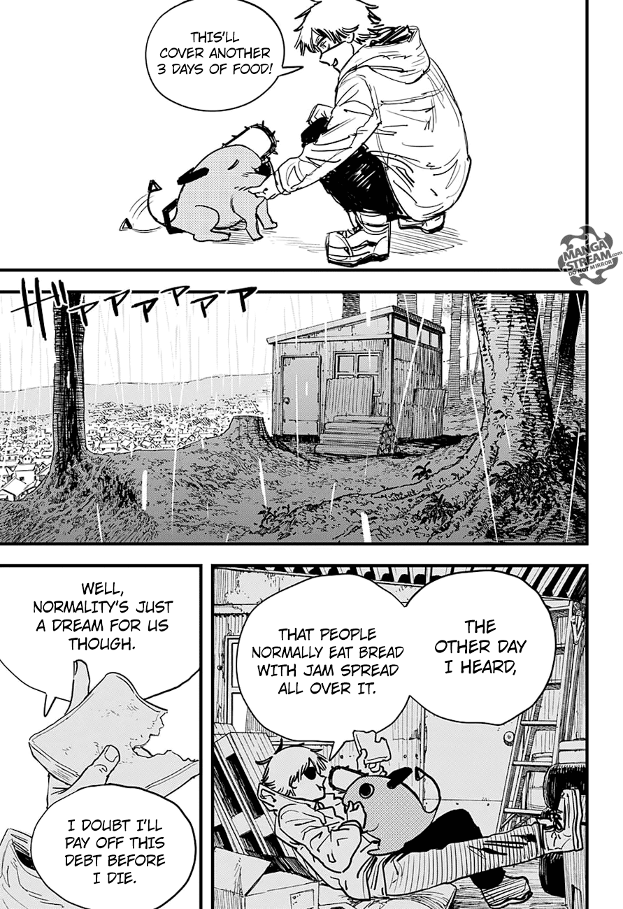 Chainsaw man chapter 1 page 8