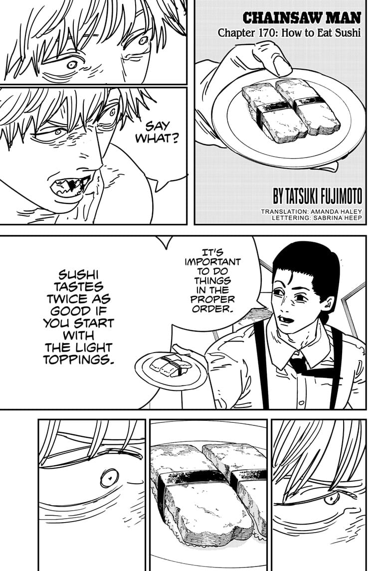 Chainsaw man chapter 170 page 1