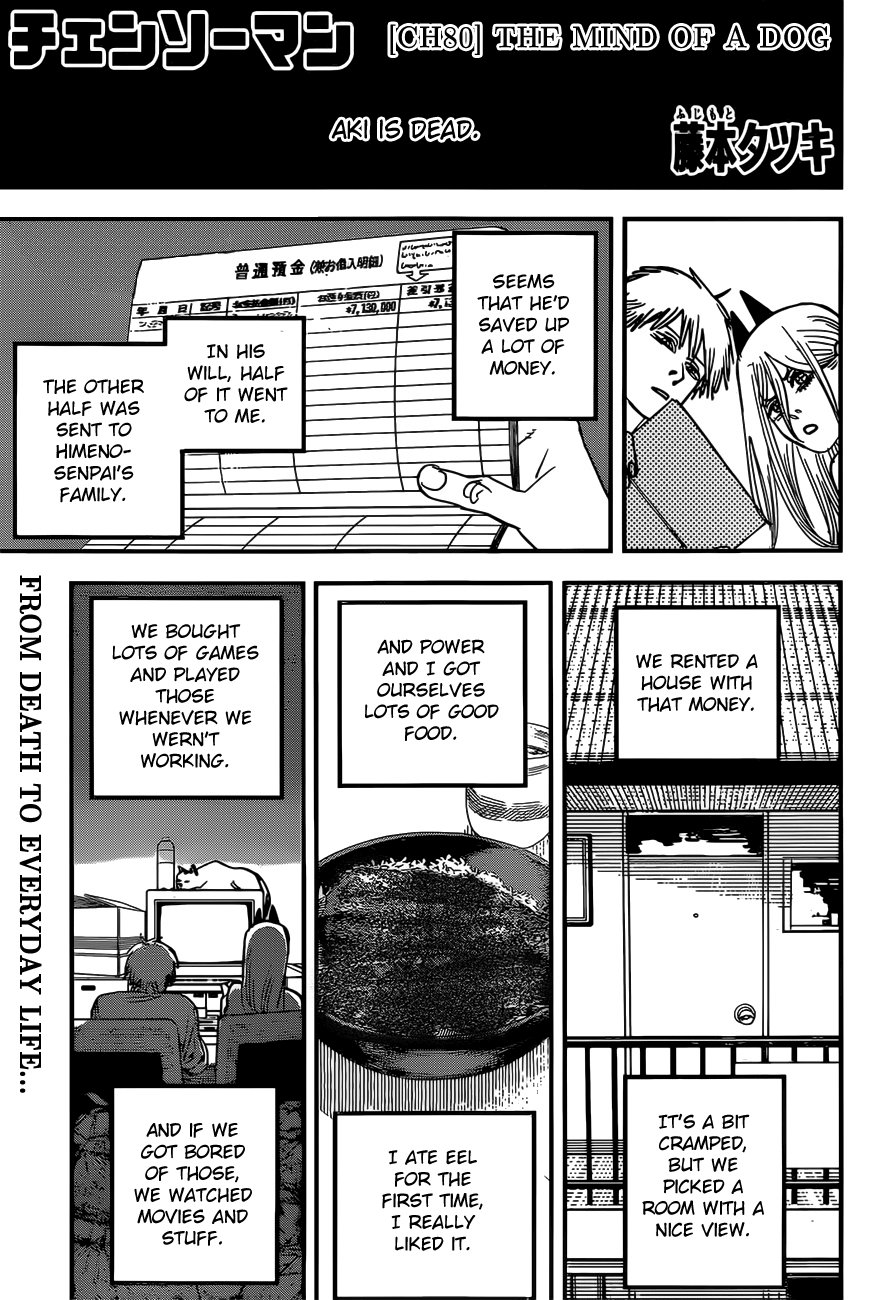 Chainsaw man chapter 80 page 1