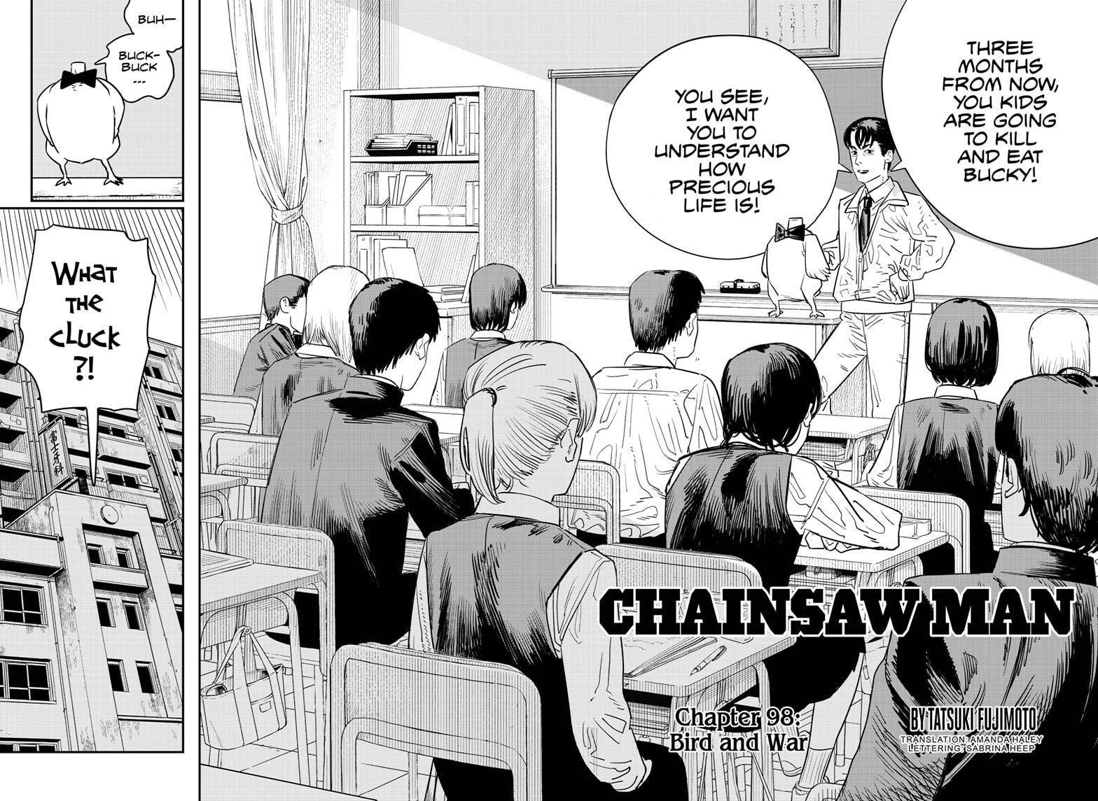 Chainsaw man chapter 98 page 1