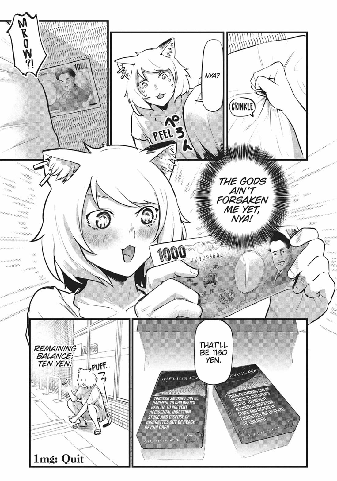 Chainsmoker Cat chapter 1 page 13